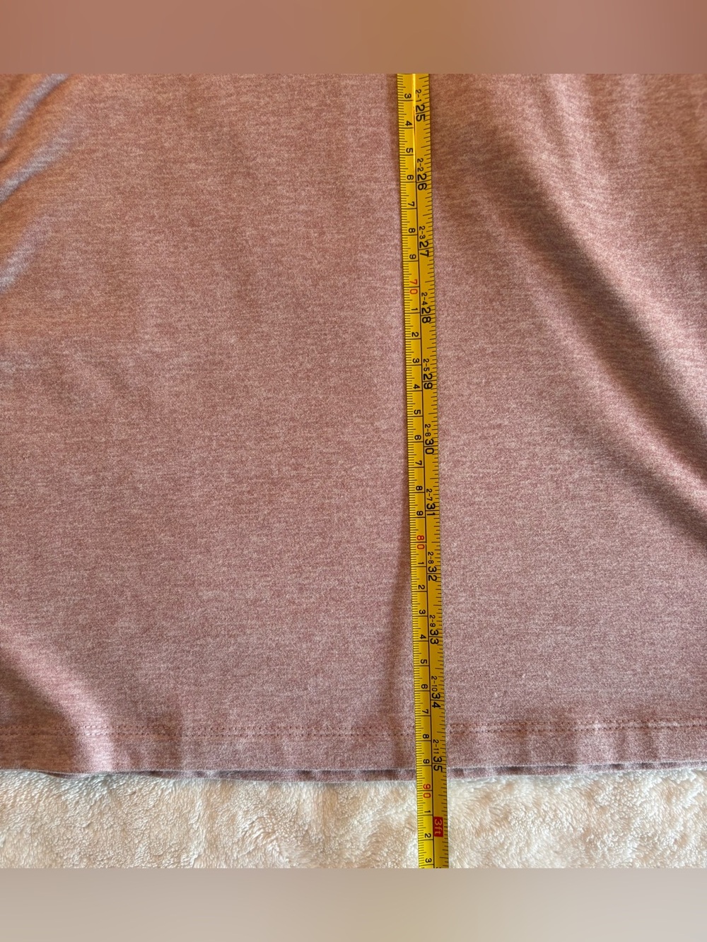 Eddie Bauer | M | Mauve Racerback Tank Active Dress Pockets Built in Bra - Picture 6 of 9